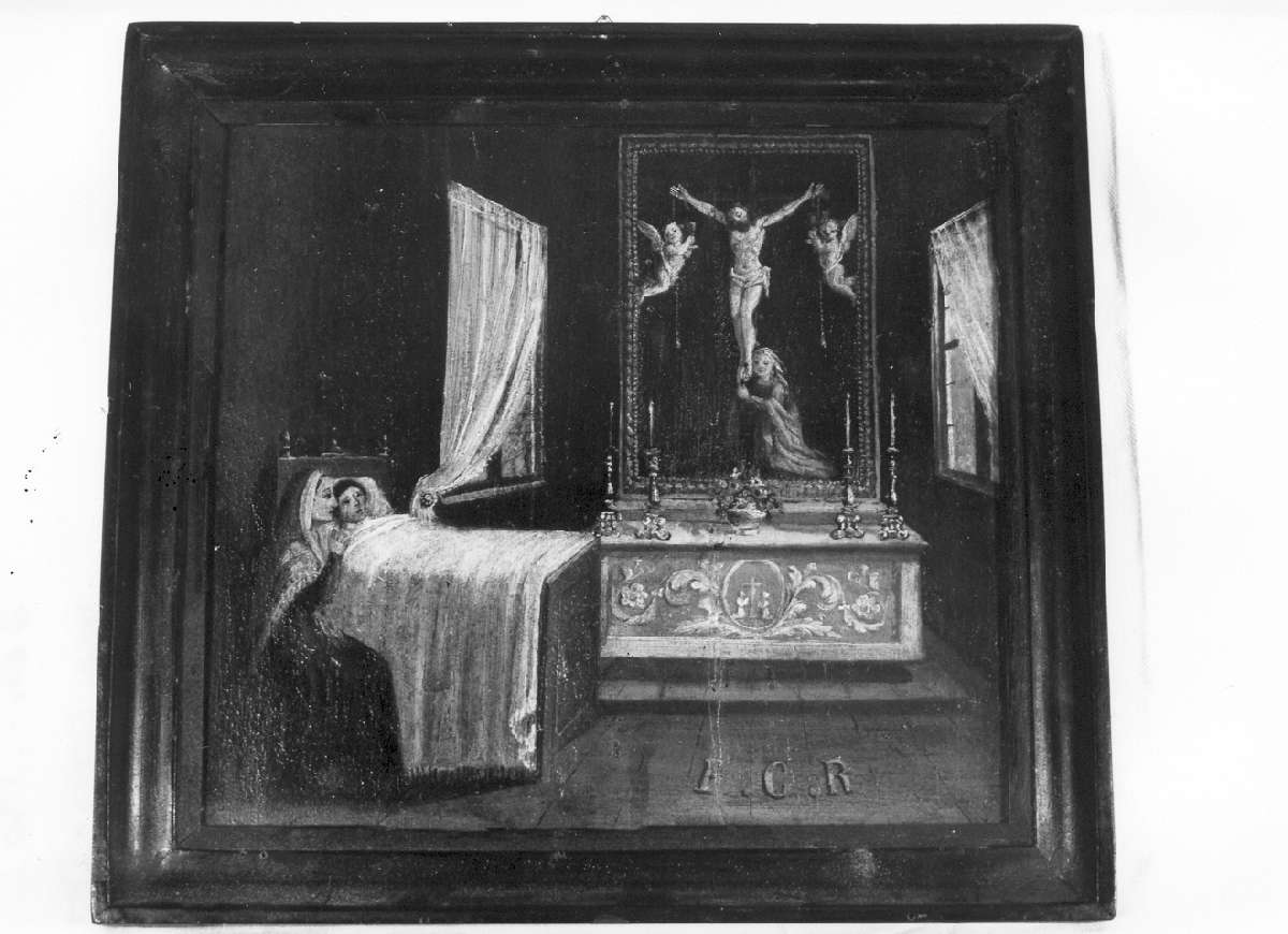 ex voto - manifattura emiliana (metà sec. XIX)