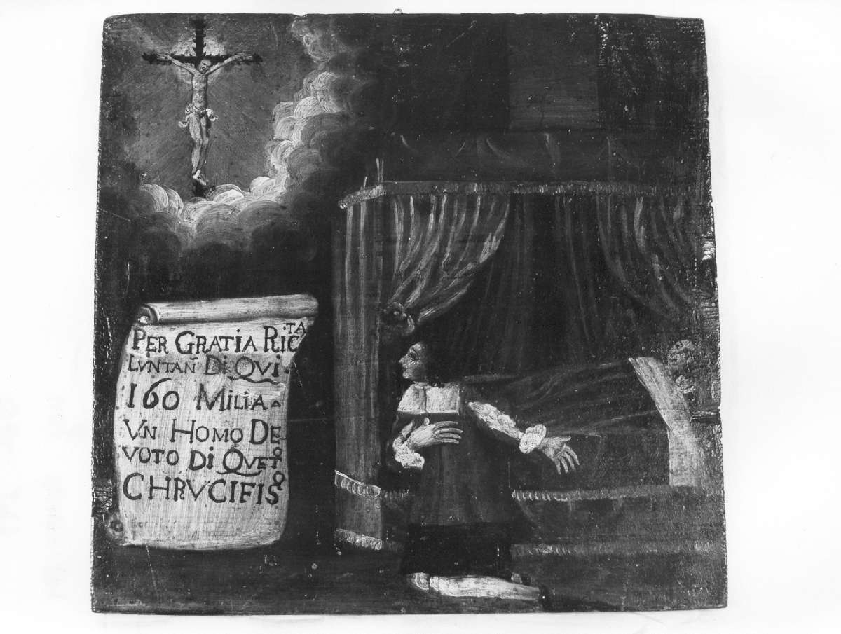 ex voto - manifattura emiliana (fine sec. XVII)