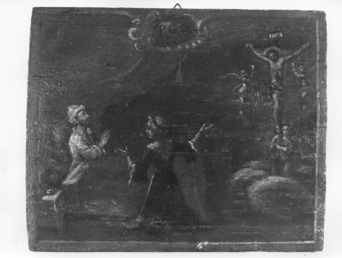 ex voto - manifattura emiliana (fine/inizio secc. XVIII/ XIX)