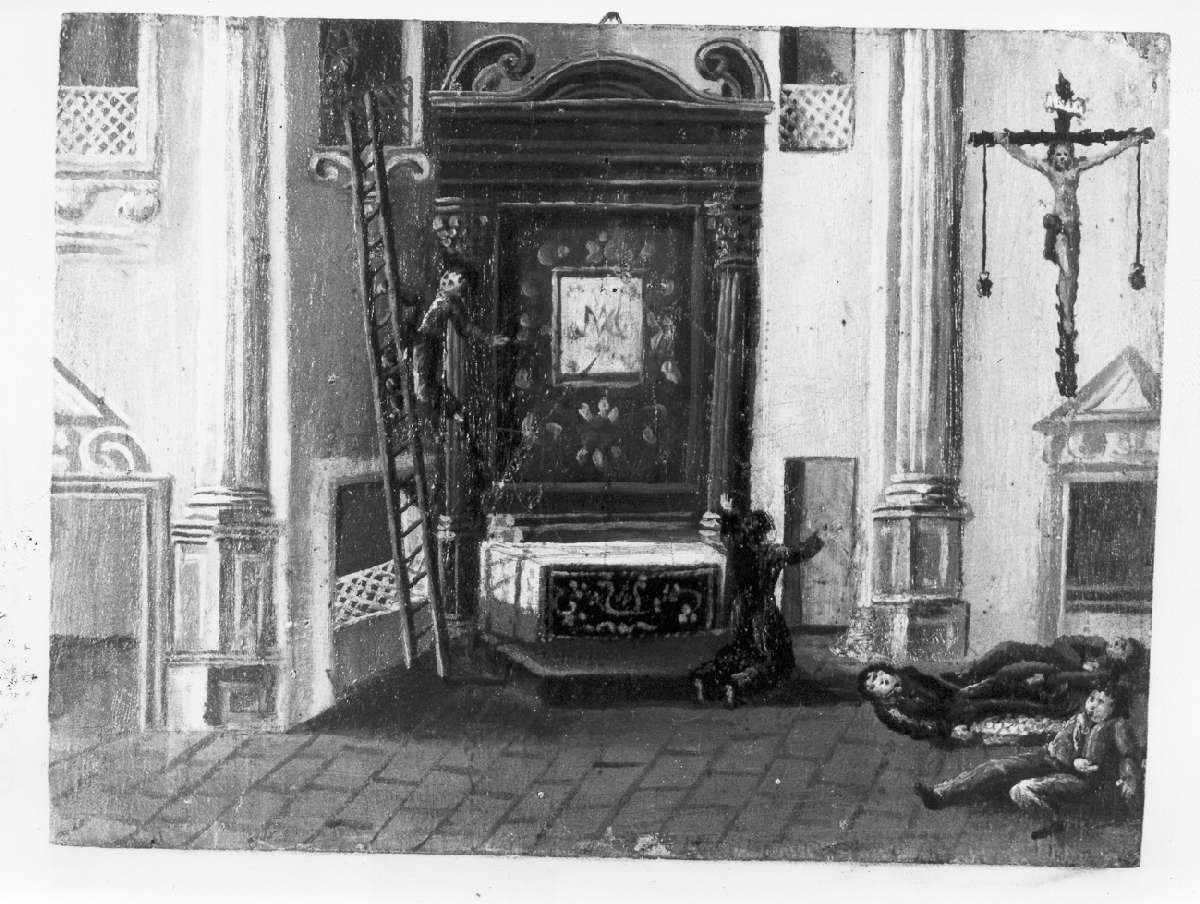 ex voto - manifattura emiliana (sec. XIX)