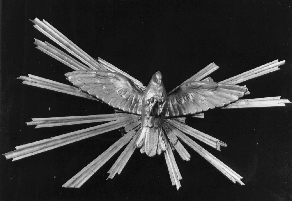 colomba dello Spirito Santo (scultura) - ambito emiliano (fine sec. XVIII)