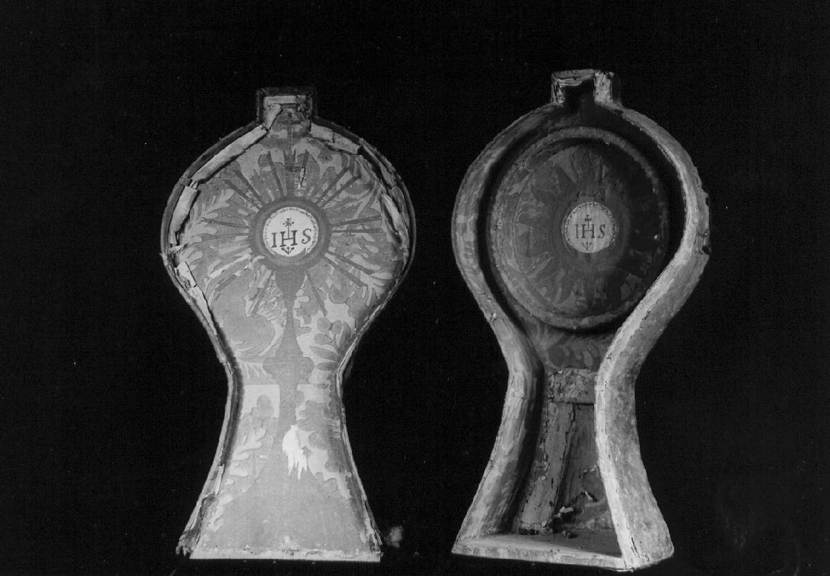 custodia - di reliquiario - manifattura emiliana (fine sec. XVIII)