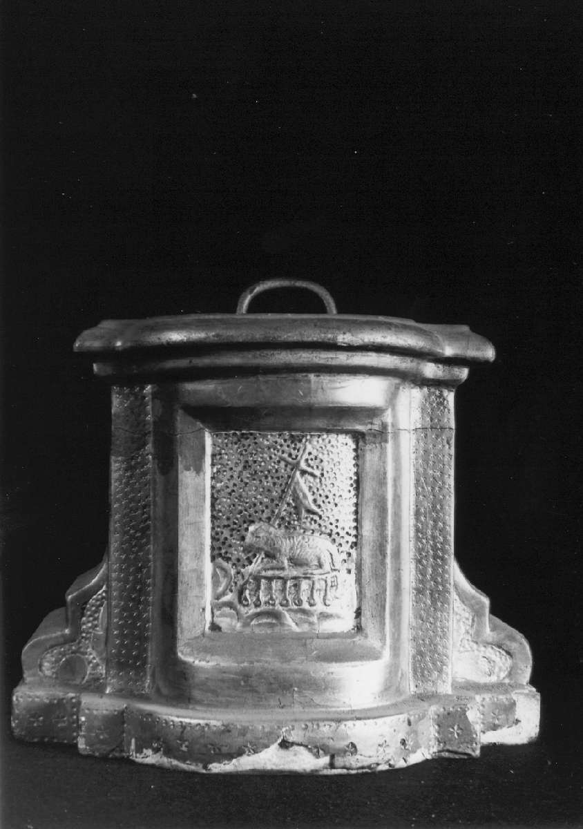 espositorio eucaristico - manifattura emiliana (sec. XIX)