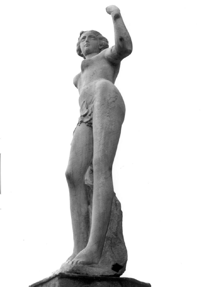 figura allegorica maschile (scultura, elemento d'insieme) di Soli Giuseppe Maria (sec. XVIII)
