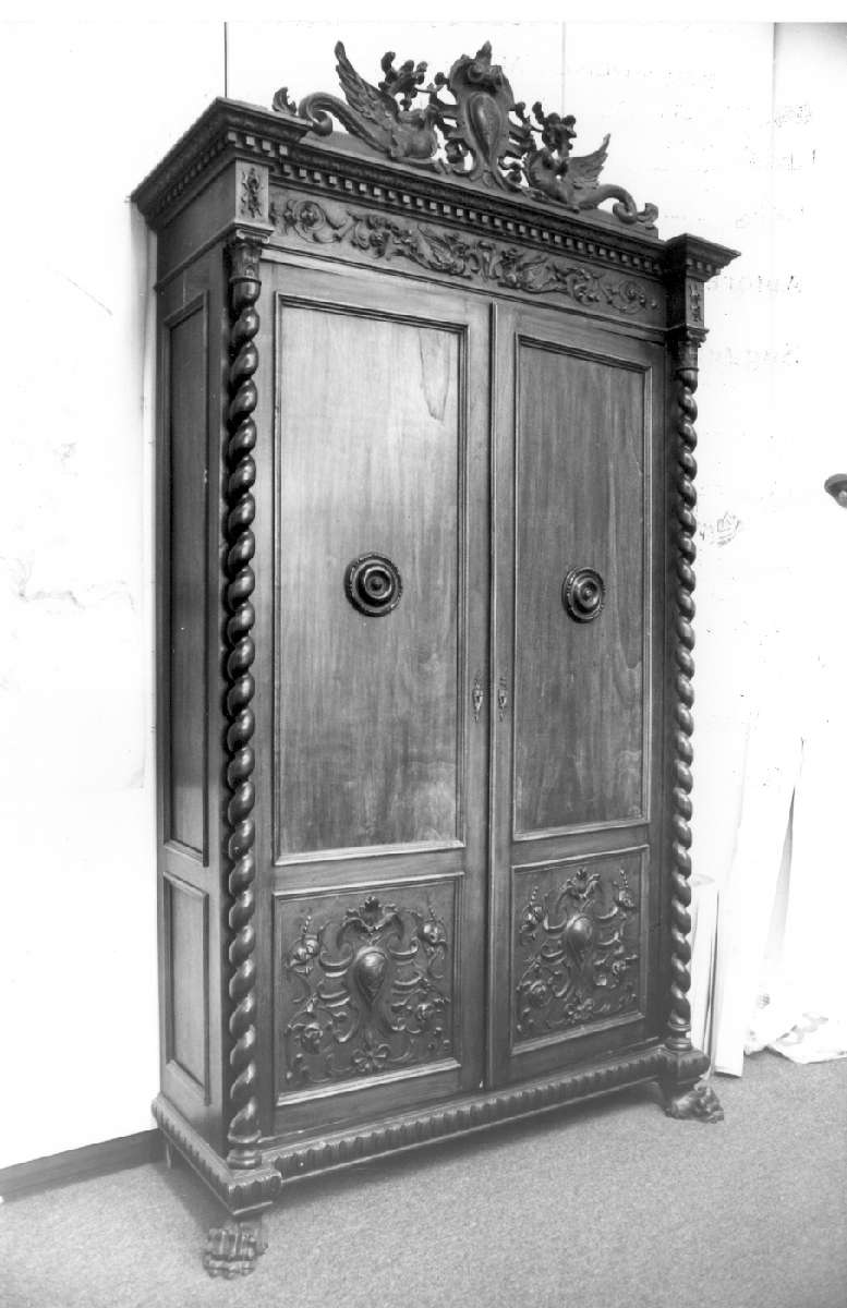 armadio - manifattura modenese (inizio sec. XX)