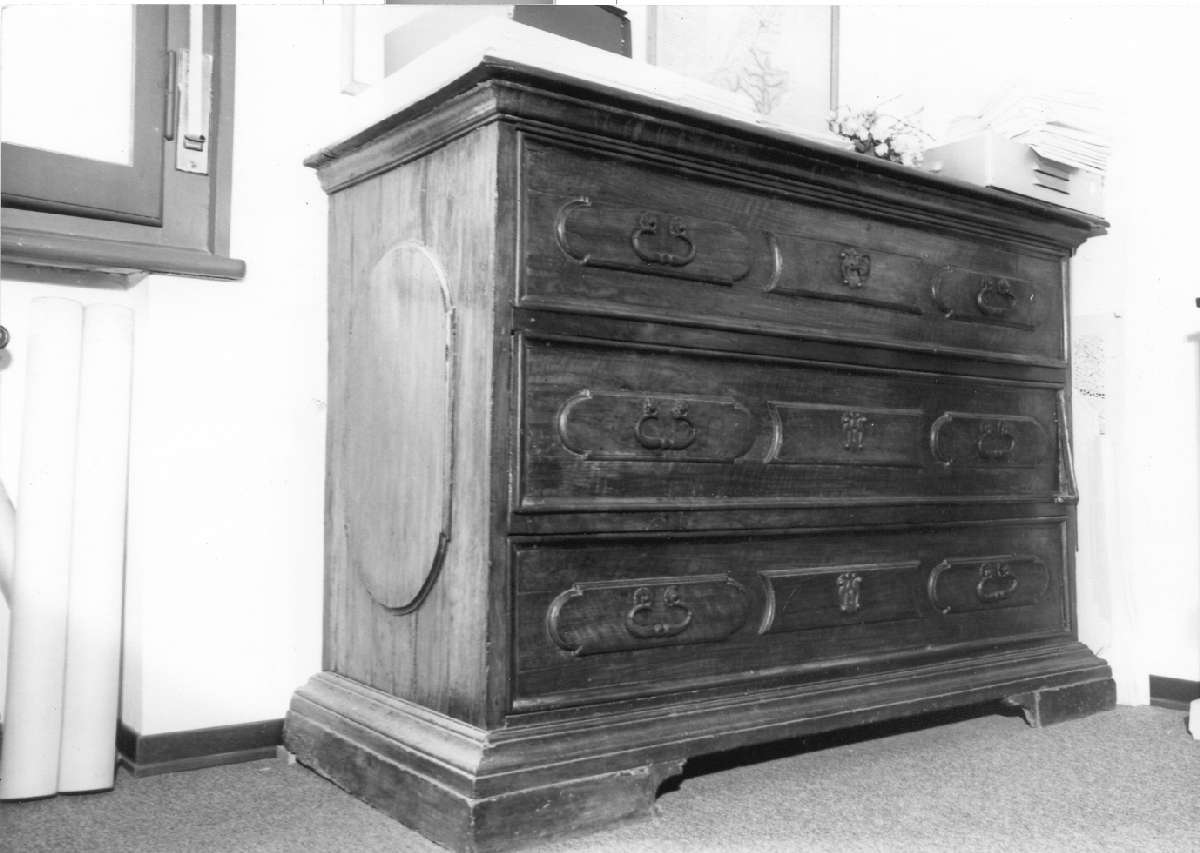 cassettone - manifattura bolognese (metà sec. XVII)