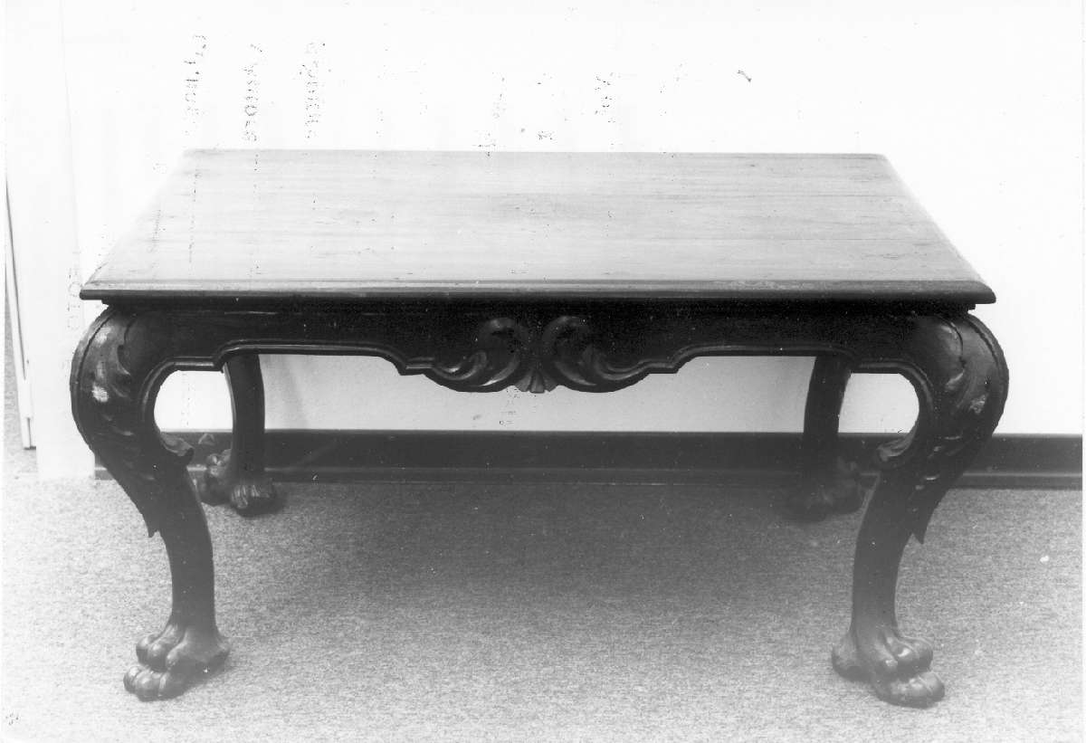 tavolino - manifattura emiliana (fine/inizio secc. XIX/ XX)