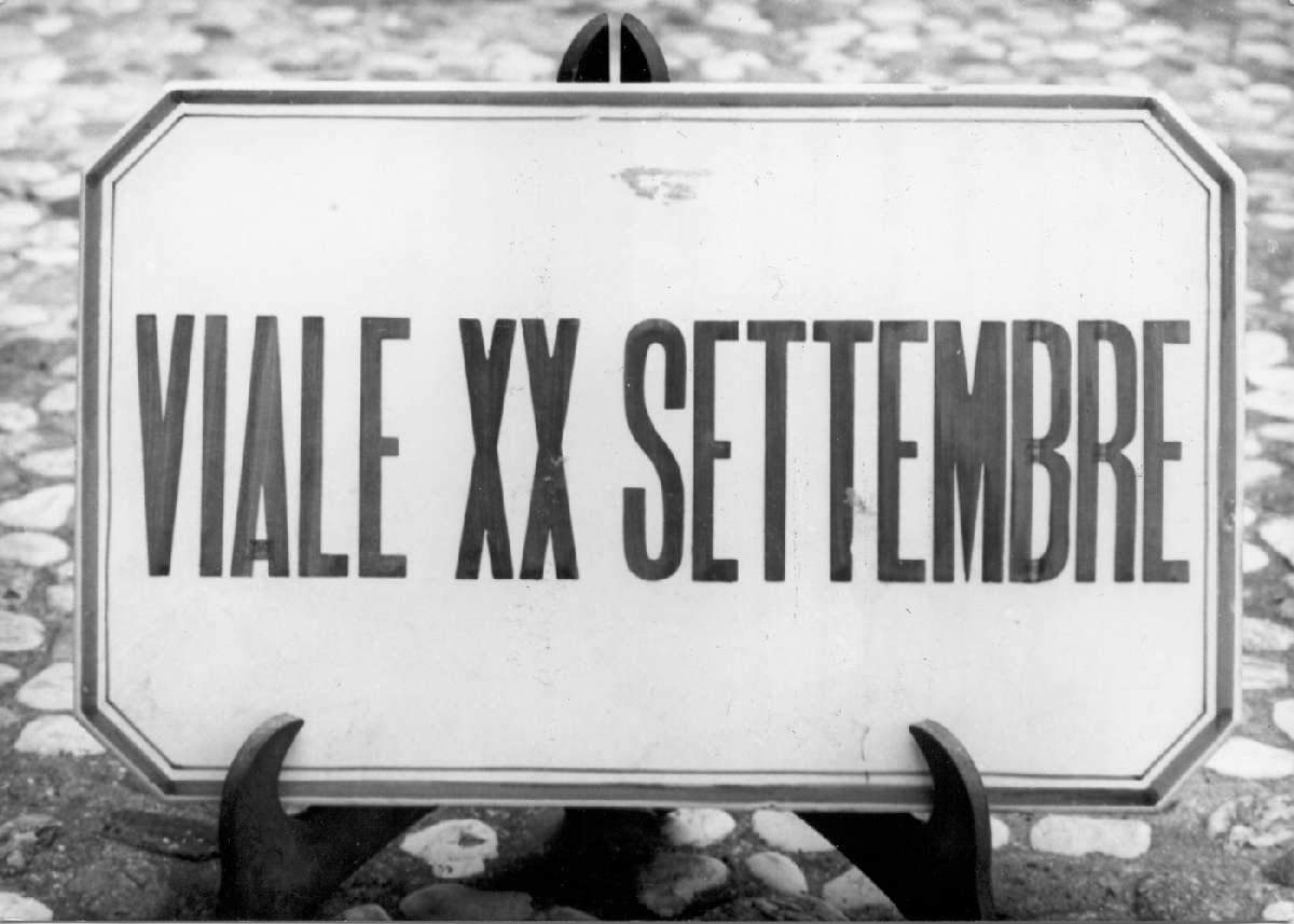 targa, serie - manifattura Carlo Rubbiani (ultimo quarto sec. XIX)