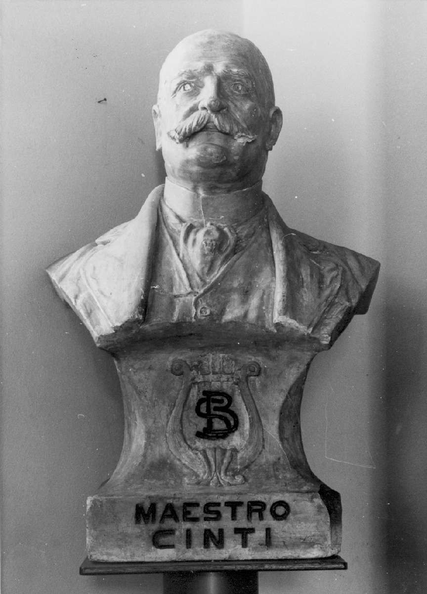 ritratto d'uomo (busto) - ambito emiliano (fine/inizio secc. XIX/ XX)