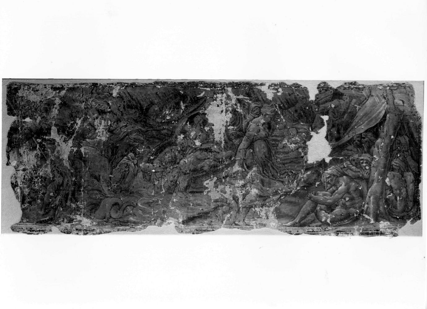Diluvio di Deucalione (dipinto) di Orsi Lelio (sec. XVI)