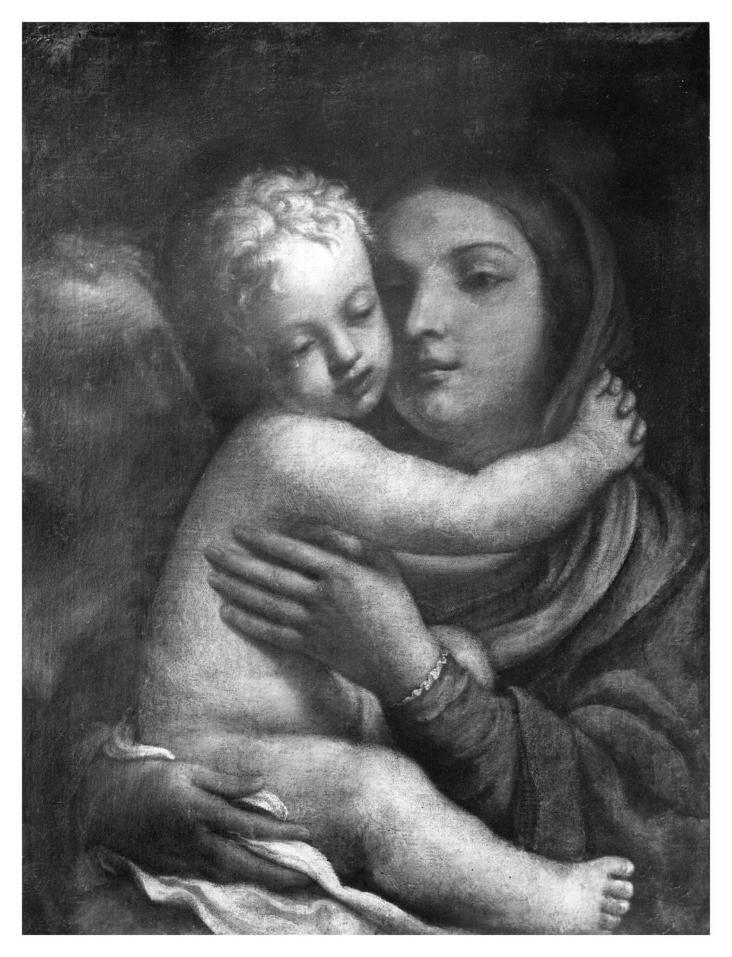 Sacra Famiglia (dipinto) di Lana Ludovico (scuola) (sec. XVII)