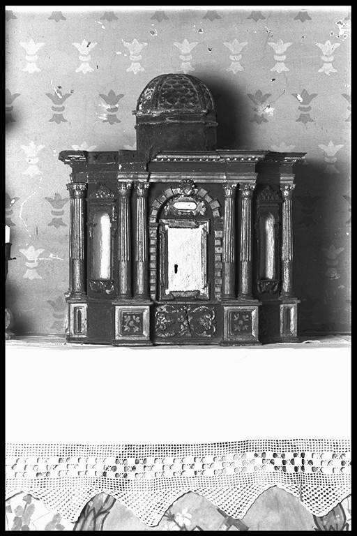 tabernacolo - a tempietto - manifattura modenese (seconda metà sec. XVII)