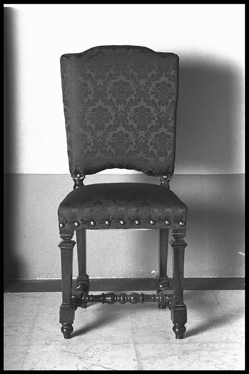 seggiolone, serie - manifattura emiliana (metà sec. XVIII)