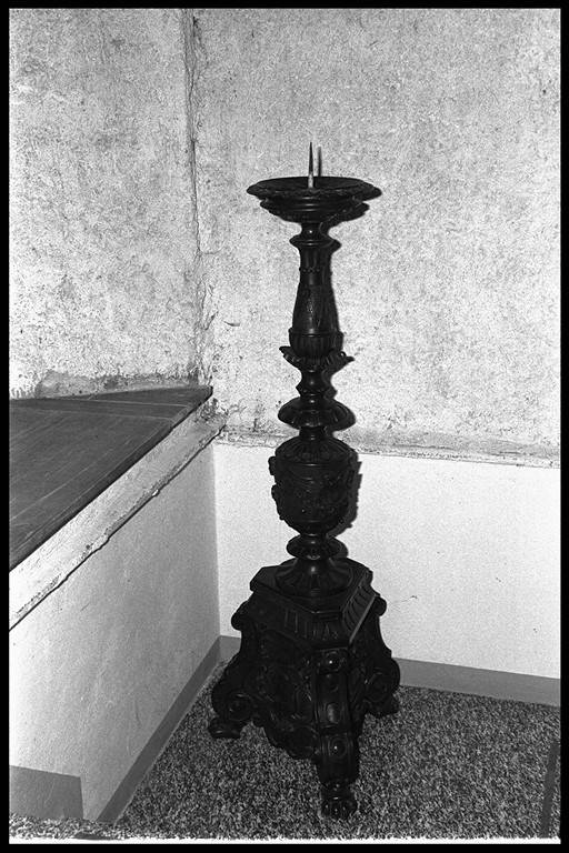 candelabro - manifattura modenese (prima metà sec. XX)