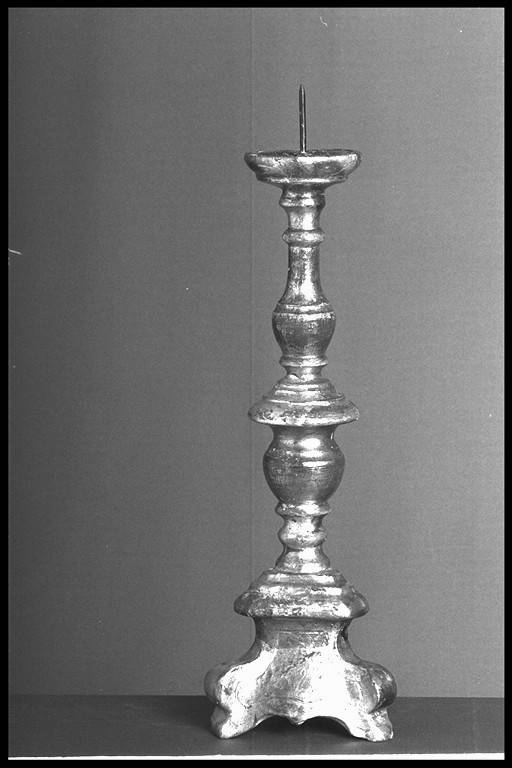 candeliere, serie - manifattura modenese (fine sec. XIX)