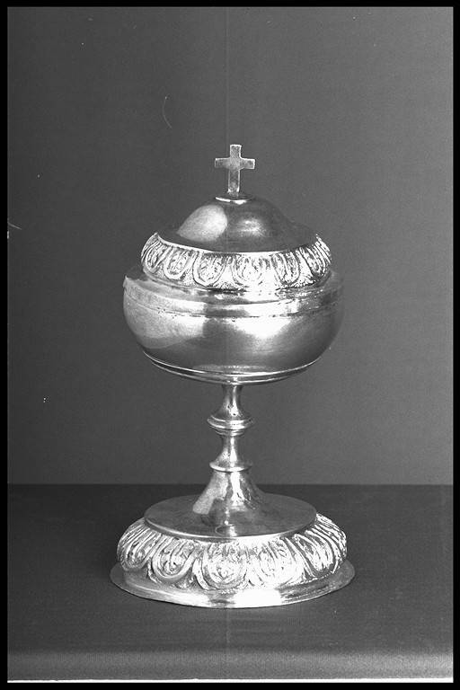 pisside - manifattura emiliana (metà sec. XVIII)