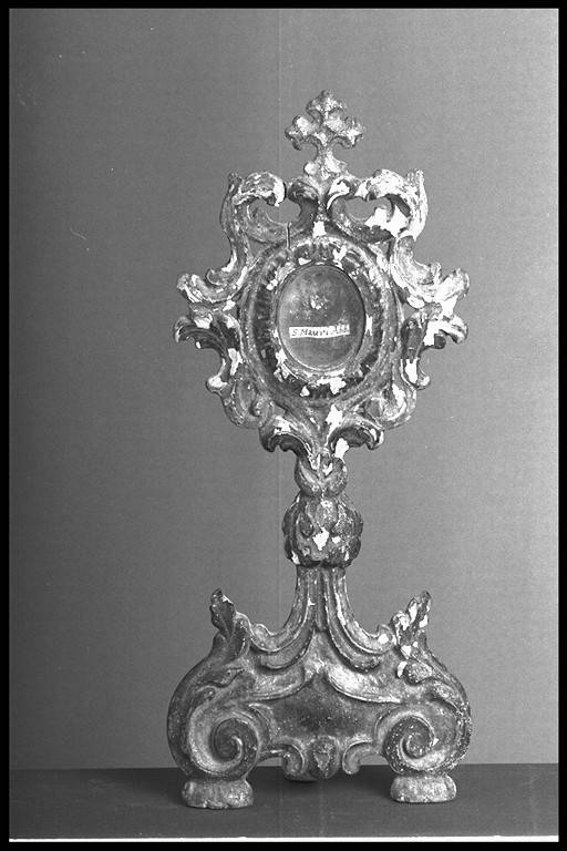 reliquiario - a ostensorio - manifattura emiliana (metà sec. XVIII)