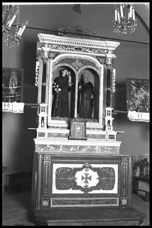 altare - manifattura modenese (sec. XIX)