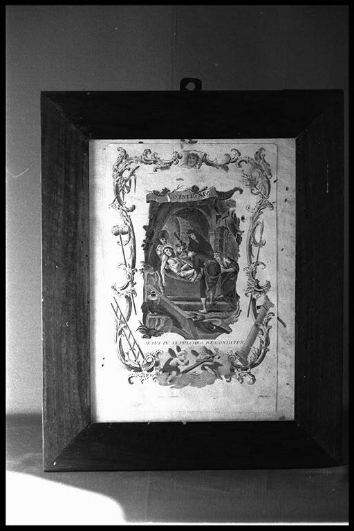 stazioni della Via Crucis (Via Crucis, insieme) - manifattura emiliana (seconda metà sec. XIX)