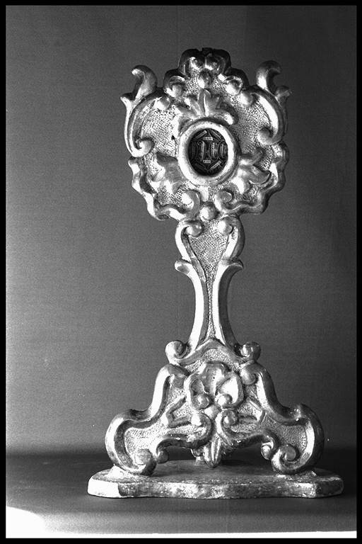 reliquiario - a ostensorio - manifattura modenese (metà sec. XIX)
