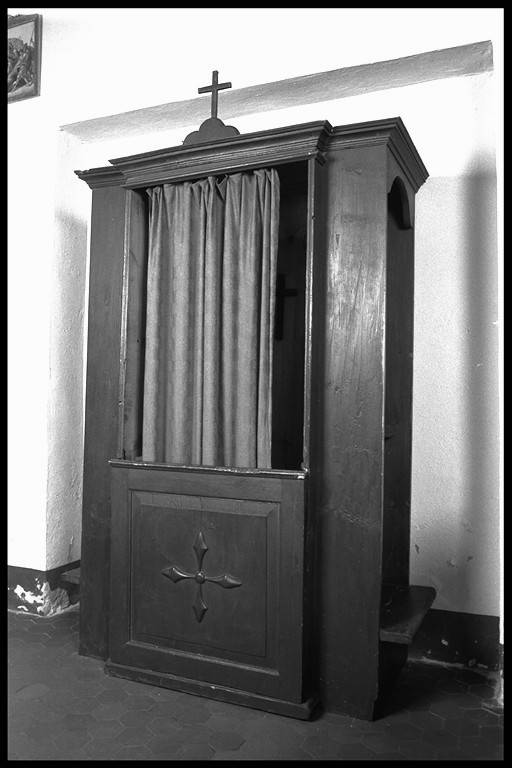 confessionale, serie - ambito modenese (sec. XIX)
