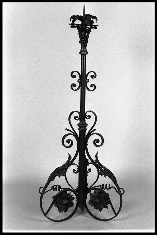 candelabro funebre, serie - ambito modenese (sec. XVIII)