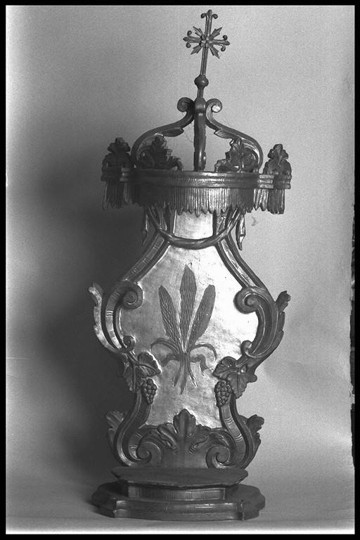 tronetto per esposizione eucaristica - ambito modenese (sec. XVIII)