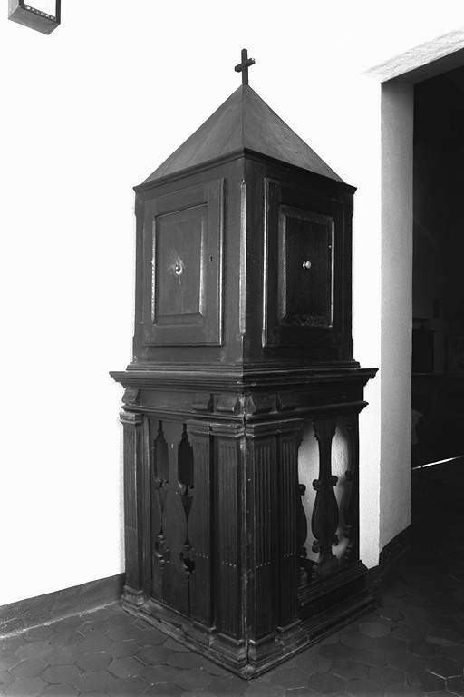 coperchio del fonte battesimale - manifattura modenese (sec. XVII)