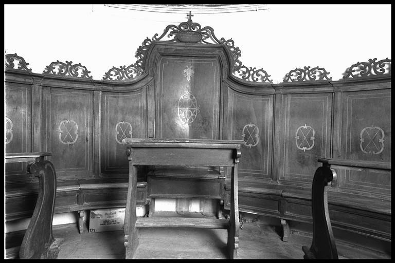 stalli del coro - ambito modenese (sec. XIX)