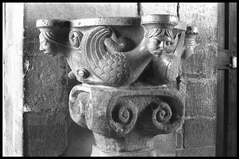 capitello, serie - ambito modenese (inizio sec. XII)