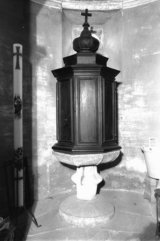 fonte battesimale - ambito modenese-reggiano (secc. XVII/ XVIII)