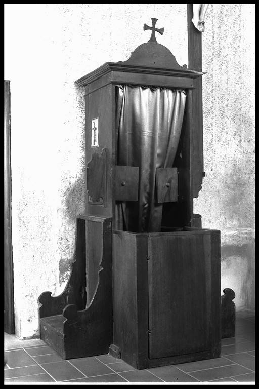 confessionale - ambito modenese-reggiano (secc. XVII/ XVIII)
