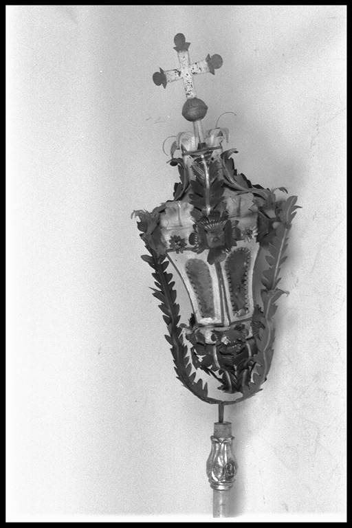 lanterna processionale, serie - ambito modenese-reggiano (sec. XIX)