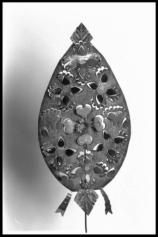 composizione floreale d'altare, serie - manifattura emiliana (secc. XVIII/ XIX)