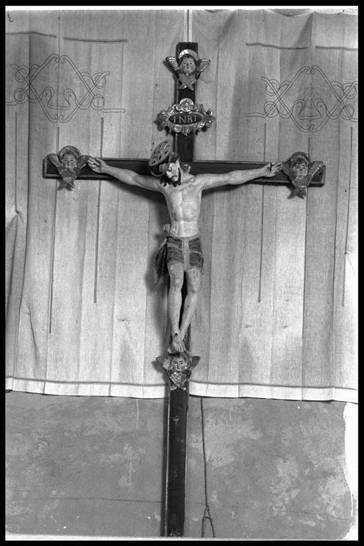 croce processionale - manifattura emiliana (secc. XVIII/ XIX)