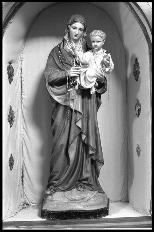 Madonna con Bambino (statua) - manifattura modenese (sec. XIX)
