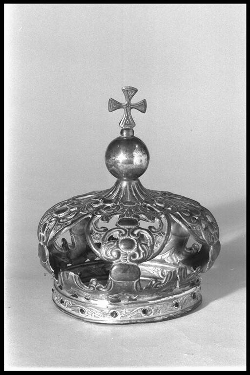 corona di immagine sacra - manifattura modenese (sec. XIX)