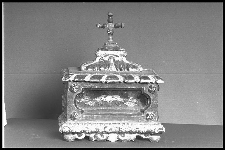 reliquiario, serie - produzione modenese (sec. XVIII)