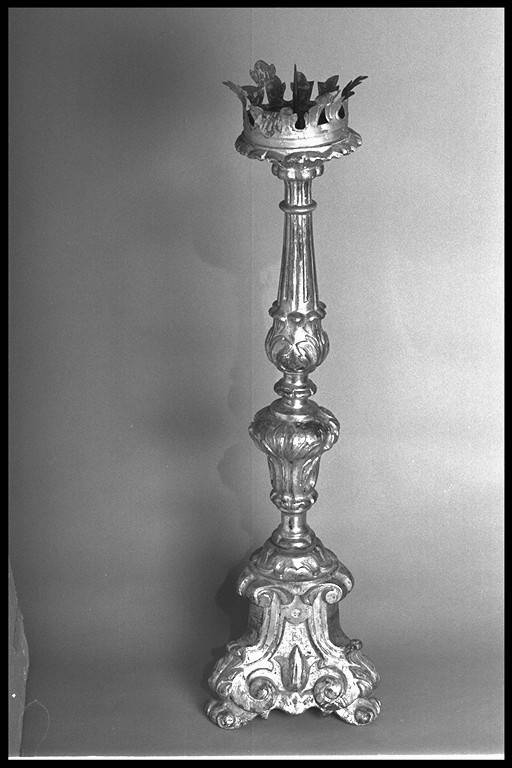 candeliere, serie - produzione emiliana (seconda metà sec. XVIII)