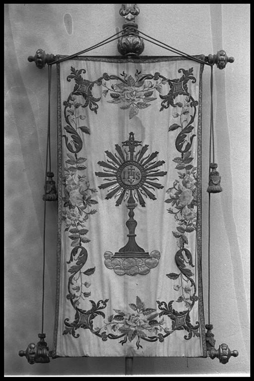 stendardo processionale - produzione modenese (prima metà sec. XIX)