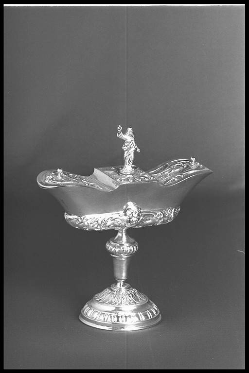 navicella portaincenso - produzione emiliana (prima metà sec. XIX)