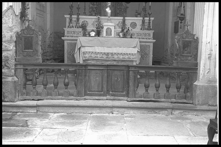 balaustrata - manifattura modenese (prima metà sec. XVII)