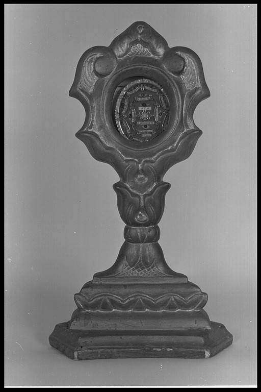 reliquiario - a ostensorio - manifattura emiliana (seconda metà sec. XVIII)