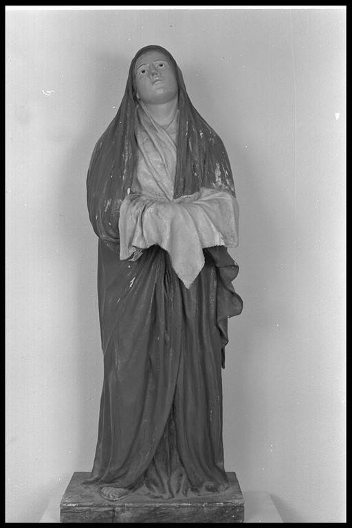 Madonna Addolorata (statua) - manifattura emiliana (seconda metà sec. XIX)
