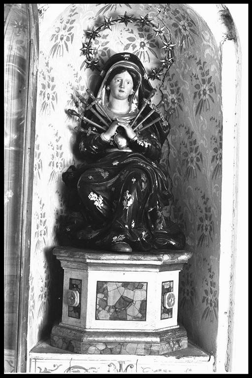 Madonna Addolorata (scultura) - manifattura emiliana (seconda metà sec. XVIII)
