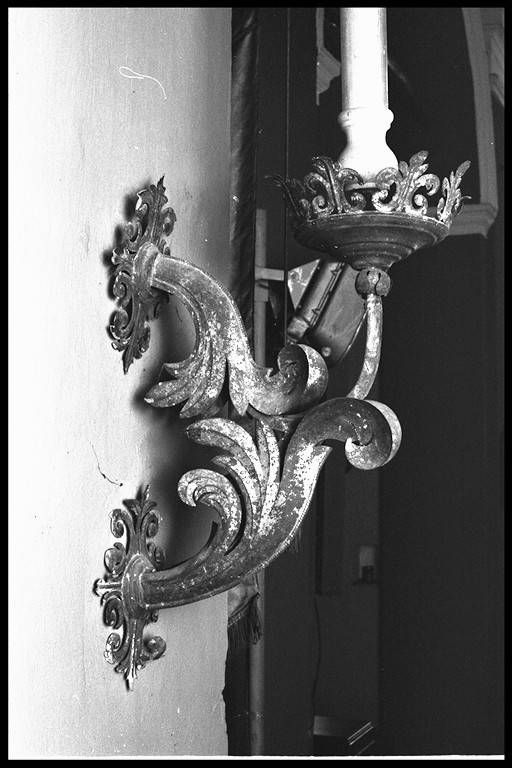 candeliere, serie - manifattura emiliana (metà sec. XIX)