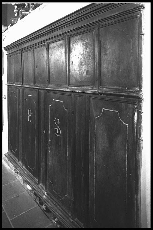 armadio - manifattura modenese (metà sec. XVIII)