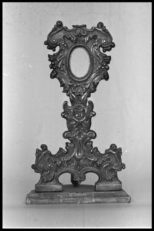 reliquiario - a ostensorio - manifattura modenese (metà sec. XVIII)