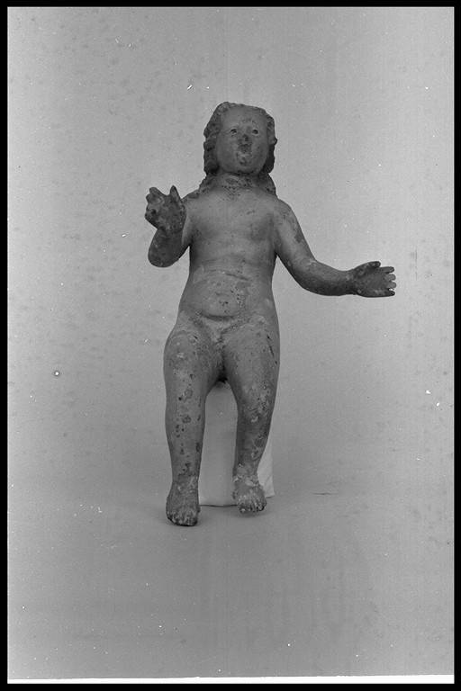 Gesù Bambino (statuetta devozionale) - manifattura emiliana (sec. XVIII)