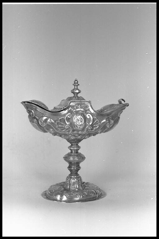 navicella portaincenso di Tirelli Pietro Paolo - manifattura modenese (sec. XVIII)